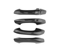 SLIMES Exterior Style Outer Door Handle Cover Only Touch Sensitive Handle for Kia K5 2021-2025(Carbon Fiber)