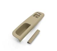 SLIMES Left Hand Driver Car Door Interior Right Pull Grab Handle for VW for Jetta for Golf MK4 1999-2004 Protective Cover(Beige 2PCS)