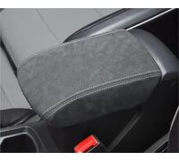 SLIMES Microfiber Leather Car Interior Center Console Lid Armrest Pad Cover Trim Accessories For T-roc 2019-2024(Suede-W-Thread3)