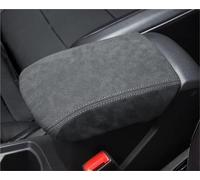 SLIMES Microfiber Leather Car Interior Center Console Lid Armrest Pad Cover Trim Accessories For T-roc 2019-2024(Suede-B-Thread1)