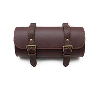 SLIMES Motorcycle Bag Saddlebags PU Leather Front Fork Tail Tool Luggage for CM300(Brown)