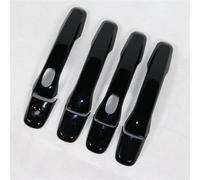 SLIMES Outer Side Door Handle Cover Trim with Smart Hole for Ford for Explorer 2011-2018(Gloss Black)