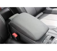 SLIMES PU Leather Armrest Box Protection Cover Car Accessories Center Console Armrest Pad For A3 8V Q3 8U 2013-2018(Black thread)