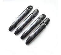 SLIMES Right Hand Drive Car Door Handle Cover Car Accessories for Mazda 2 2008-2019(1 Keyhole 0 Button)