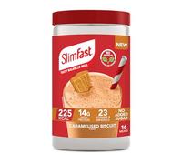 SlimFast Balanced Meal Shake, Healthy Shake for Balanced Diet Plan with Vitamins and Minerals, High in Fibre, Meal Replacement, Caramelised Biscuit Flavour, 16 Servings, 584 g