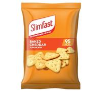 SlimFast Cheddar Bites Snack Bag, Crunchy, Tasty Low Calorie Snack, 24 x 23 g Multipack