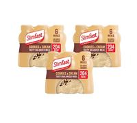 SlimFast Cookies & Cream Ready to Drink 9 Day Supply 3 Packs pack