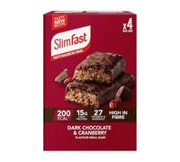 SlimFast Meal Replacement Bar Chocolate Cranberry (4 x 60g)