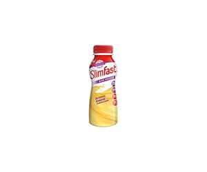 SlimFast High Protein Meal Replacement Ready-to-Drink Shake, Blissful Banana Flavour, 325 ml, Pack of 6