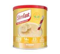SlimFast • Meal Replacement Powder • Banana Flavour • 300g (8 Meals) | Smooth banana flavour • high protein meal replacement • low calorie diet plan • easy to prepare • weight control