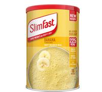 SlimFast Meal Shake Banana - New Recipe, 16 Servings, Calorie-Controlled Meal Replacement for Weight Loss