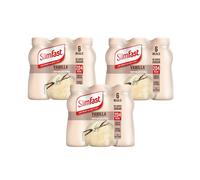SlimFast Milkshake Multipack Bottle Vanilla 6x325ml 3 Pack