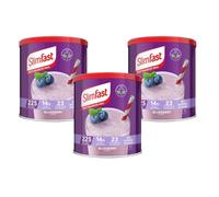Slimfast Powder Blueberry 15 Day Bundle 3x 365g 365 g