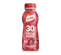 SlimFast Ready To Drink Shake, NEW Strawberry Flavour, High Protein Meal Replacement Shakes for Weight Loss and Balanced Diet, Vitamins and Minerals, No Added Sugar, 6 x 325 ml