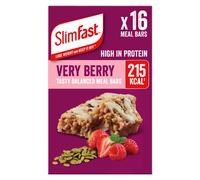 SlimFast Tasty Balanced Meal Bar, Low Calorie Replacement Bars for Weight Loss and Diet, High Protein, Healthy Snacks for Adults with 23 Vitamins and