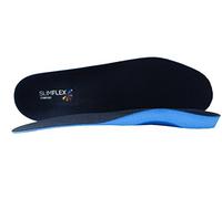 Slimflex Comfort Full Length Medium Density, Lateral Control, Medial Arch Support, Deep Heel Cup, 5-6.5 UK / 39 - 40 EU, Blue