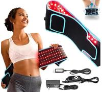 SlimGleam Wrap - 2024 Best Adjustable Cordless SlimGleam Wrap Belt, Red Light Therapy for Body, SlimGleam Wrap Plus Size for Women and Men, Make You Feel Confident！