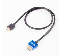 SlimHDMI 0.5m (50cm) Male Mini (Type C) to Male (Type A) Cable, The World's Slimmest HDMI Lead? (Gold Plated, 1080p, 3D, High Speed, ARC)
