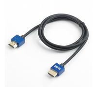 SlimHDMI 1m Slim HDMI Cable, The World's Slimmest HDMI Lead? (Gold Plated, 1080p, 3D, High Speed, ARC)