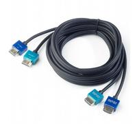 SlimHDMI 2.5m Twin-Twin Cable, The World's Slimmest HDMI Lead? (Gold Plated, 1080p, 3D, High Speed, ARC)