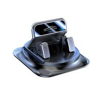 SLIMI 1 PC Car Phone Holder, 360 Degree Rotating Dashboard Phone Holder, Self-Adhesive Non-Slip Navigation Fixing Bracket, Universal Dashboard Phone Mountr (Black)