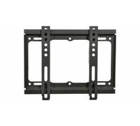 Slimline Fixed TV Wall Bracket Mount 17" to 65" Screen + Hardware + 4M HDMI