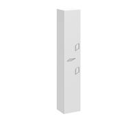 Balterley Slimline Floor Standing Bathroom Tall Unit - 350mm - Gloss White