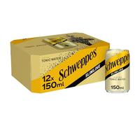 Slimline Indian Tonic Water, 150ml Cans, Pack of 12