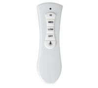Slimline radio remote control set for ceiling fans