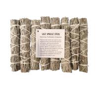 Slimline Smudge Stick, Blue Sage 4", Pack of 8