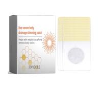 Slimming Body Stickers,Bee Venom detoxifying Patches, Bee Venom Slimming Lymphatic Drainage Patches - detoxify Body Stickers for Weight Management, Adhesive Patch for Women Men (1PCS)