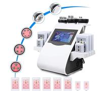 Slimming Device Multifunction 6 in 1 40k Cavitation Vacuum Radio Frequency Slimming Massage Beauty Machine Home Use Instrument