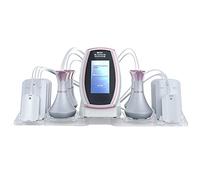 Slimming Instrument 6 In 1 80K Slimming Shaping Cavitation Machine Vacuum Radio Frequency Weight Loss Lift Firming Body Massager 6in1Pink