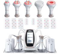Slimming Instrument 80K Cavitation Body Slimming Machine RF 6 In 1 Anti-Wrinkle Lift Firming Massage Skin Tightening Cellulite Gold