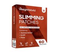 Slimming Patch of 60 Vegan Plasters, 2 Month Program, Slim Patch with Guarana Extract, Fucus, Linseed Oil, Griffonia 5-HTP, Gluten Free, 1 Application Per Day Only on Some Areas
