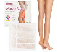 Slimming Plasters | Pack of 3 Leg Slimming Plasters - Lower Body Care Plants Medicine Leg Button Plasters, Effective Vegetable Slimming Plasters for Shaping the Waist, Weight