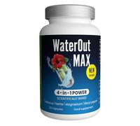 Slimmium WaterOut MAX Capsules with Hibiscus, Nettle, Magnesium and Black Pepper Extract - 30-Day Supply, Sensilab