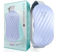 Slimpal AI Heat Pads for Period Pain Relief, Smart AI Heat Chip, Portable Electric Heating Pad for Menstrual Cramp Relief, Cordless Heating Belt Gift for Her Women Girl Wife, Violet S2