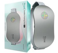 Slimpal Heat Pad for Period Pain Relief, Menstrual Heating Pad for Cramps, Portable Cordless Electric Wearable Heat Belt, Constant Working, Gifts for Her Women Girls, Grey