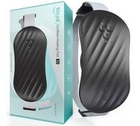 Slimpal Heat Pads for Period Pain Relief, Portable Electric Heating Pad for Menstrual Cramp Relief, Cordless Heating Belt w/ 4 Heat Levels for Back, Belly, Stomach, Gift for Her Women Girl Wife, Black