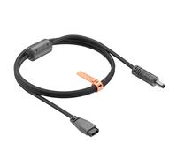 SlimQ 330w Charger XT60-5525 DC Cable, 330W Max Power, XT60 Male to 5.5x2.5mm DC Connector, Durable Black PVC with Gray Braided Design, 4.9ft (1.5m)