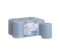 Scott Slimroll Blue Paper Hand Towels 1 Ply 6658 - 6 Rolls x 165m