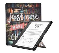 Slimshell Case for Kindle Scribe (2024/2022 Released 10.2''), Premium Lightweight PU Leather Stand Cover with Auto Sleep/Wake, Just one More Chapter