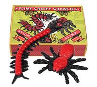 Slimy Creepy Crawlies Spider and Centipede in a Box