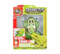 SLIMY Experiment Set Frog - Original Slime Set, Slime Laboratory, Award-winning STEM/Mint Educational Toy, with Play Clay and Dicing Tool (Toy from 6 Years)