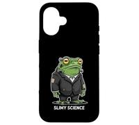 Slimy Science Funny Frog Monster Case for iPhone 16