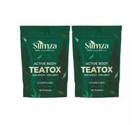 Slimza Green Tea Slim Weight Loss Detox 100% Natural Vegetarian Tea