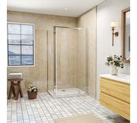 SLINE 1000X900X1850mm Pivot Shower Door Enclosure Cubicle