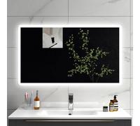 Sline 1400X800mm Bathroom Led Mirror With Bluetooth,3 Colours Dimmable,anti-Fog,memory Function,touch Switch,ip44
