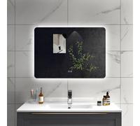 Sline 700X500mm Bluetooth Led Mirror With 3-Colour Modes Memory Function Demister Pad Shaver Socket